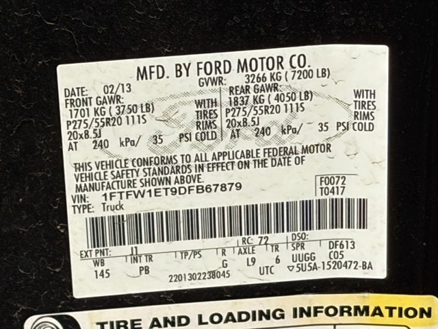 2013 Ford F-150 Base