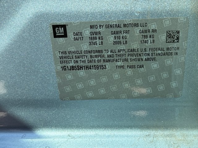 2017 Chevrolet Sonic LS