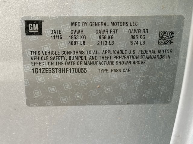 2017 Chevrolet Malibu LT