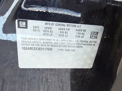 2014 Cadillac CTS Sedan Luxury RWD