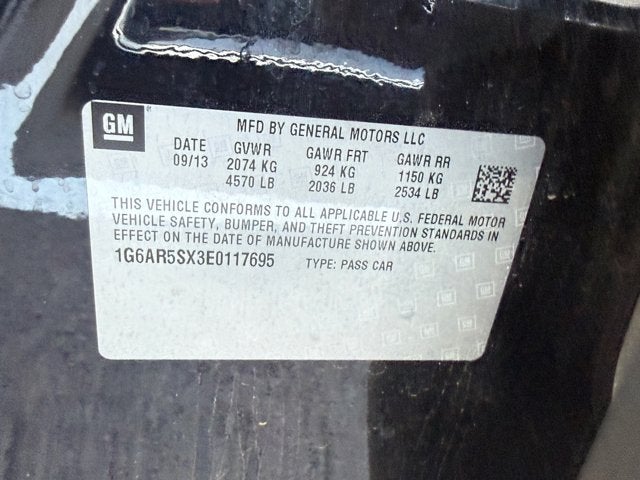 2014 Cadillac CTS Sedan Luxury RWD