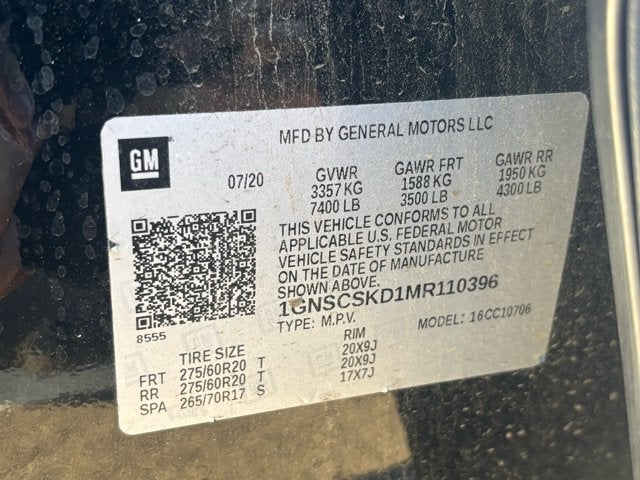 2021 Chevrolet Tahoe Premier
