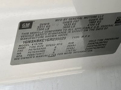 2016 Chevrolet Tahoe LT