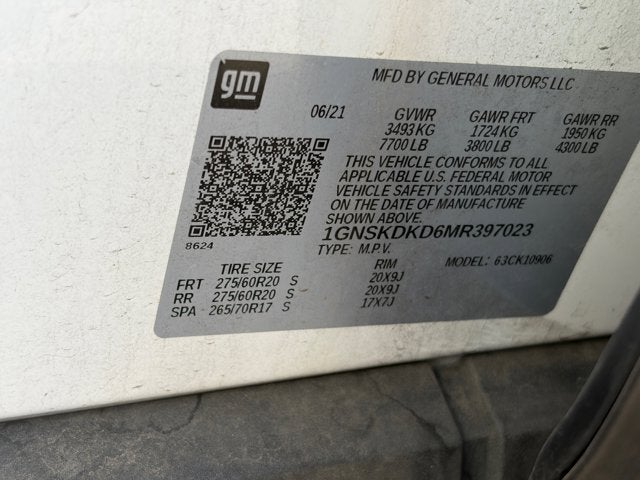 2021 Chevrolet Suburban Z71