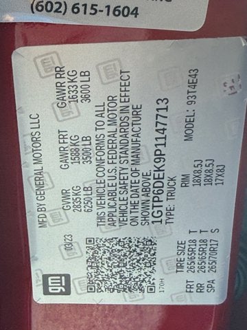 2023 GMC Canyon 4WD AT4