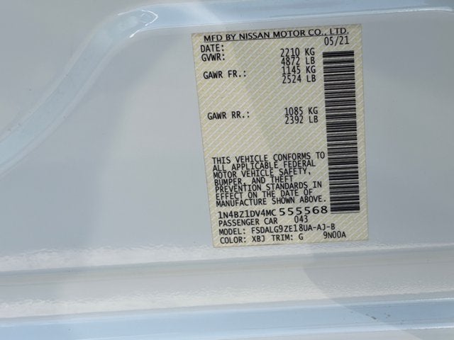 2021 Nissan LEAF SL PLUS