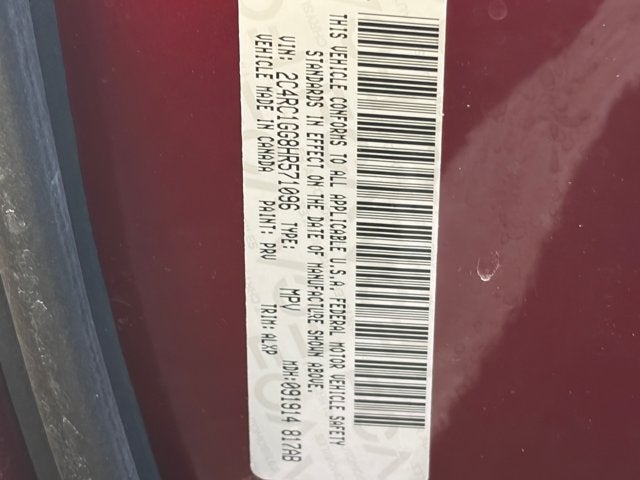 2017 Chrysler Pacifica Limited