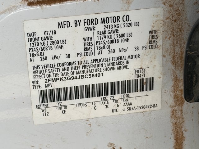 2018 Ford Edge SE