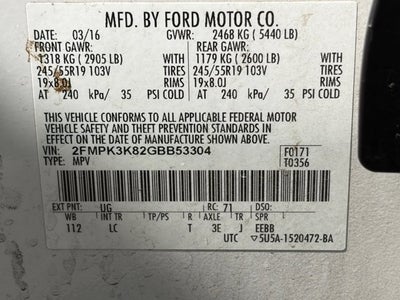 2016 Ford Edge Titanium