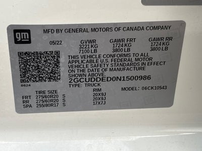 2022 Chevrolet Silverado 1500 LT
