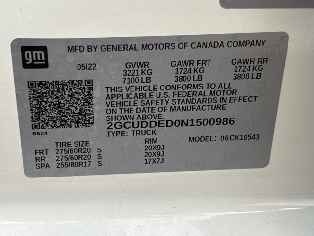 2022 Chevrolet Silverado 1500 LT