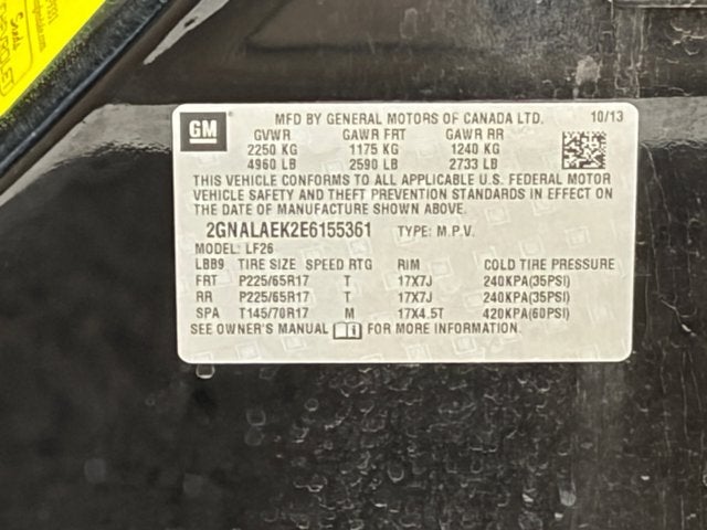 2014 Chevrolet Equinox LS