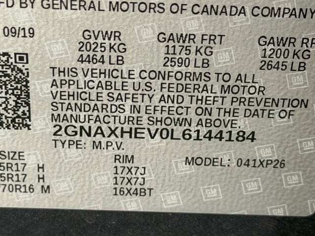 2020 Chevrolet Equinox LS