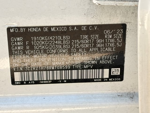2024 Honda HR-V EX-L