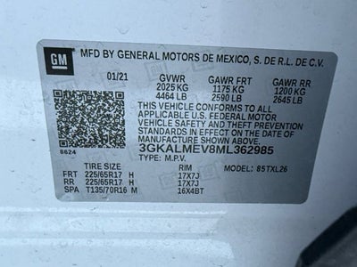 2021 GMC Terrain SLE