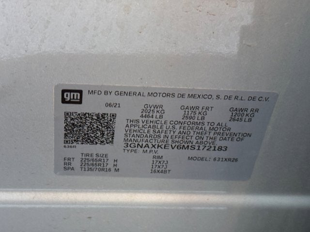 2021 Chevrolet Equinox LT