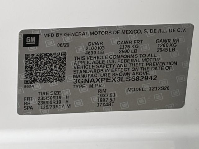 2020 Chevrolet Equinox Premier