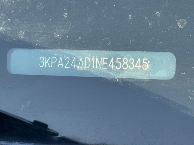 2022 Kia Rio S