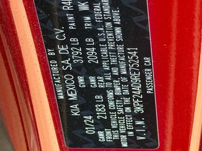 2024 Kia Forte LXS