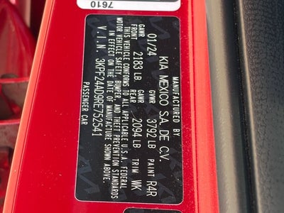 2024 Kia Forte LXS