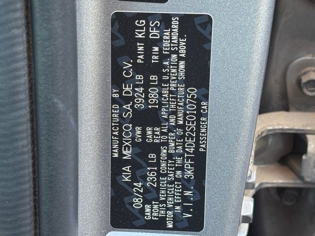 2025 Kia K4 LXS