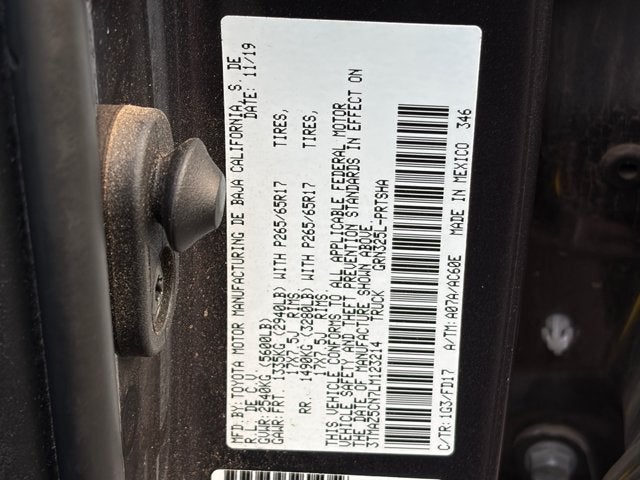 2020 Toyota Tacoma 2WD Base