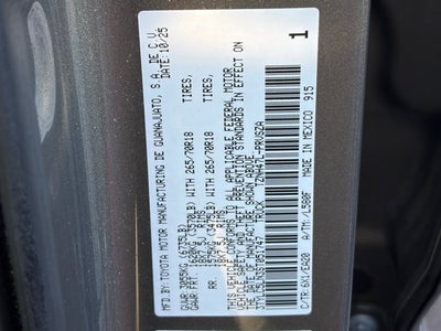 2025 Toyota Tacoma 4WD Base