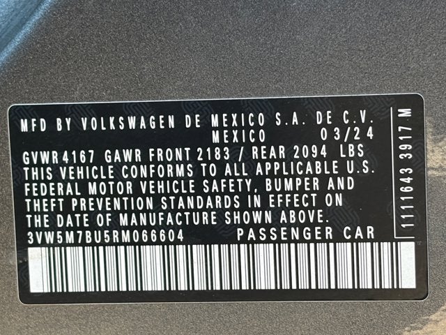 2024 Volkswagen Jetta S
