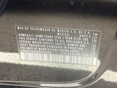 2013 Volkswagen Jetta Base