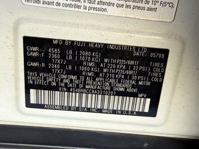 2010 Subaru Outback Premium All-Weather