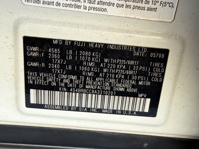 2010 Subaru Outback Premium All-Weather