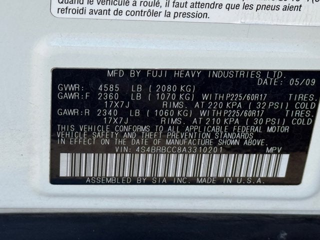 2010 Subaru Outback Premium All-Weather