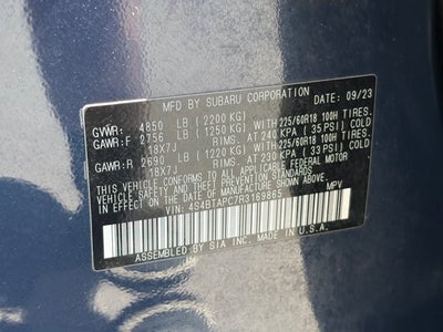 2024 Subaru Outback Touring