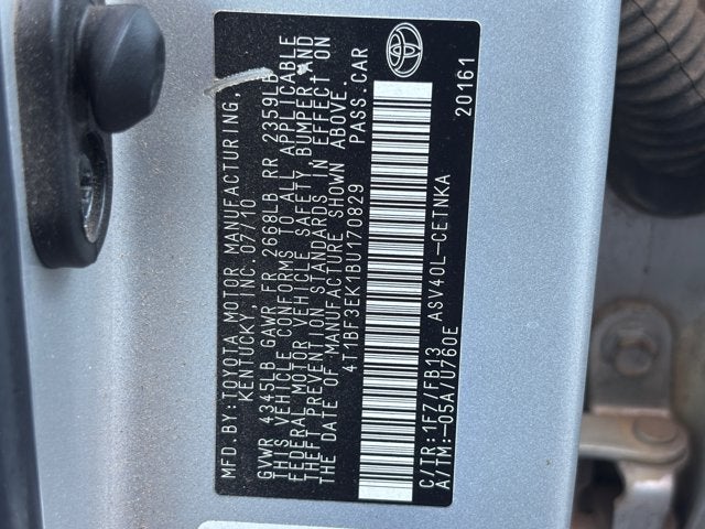 2011 Toyota Camry Base