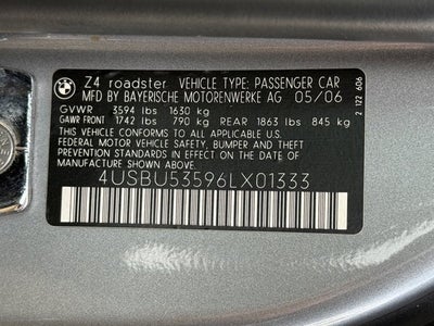 2006 BMW Z4 3.0si