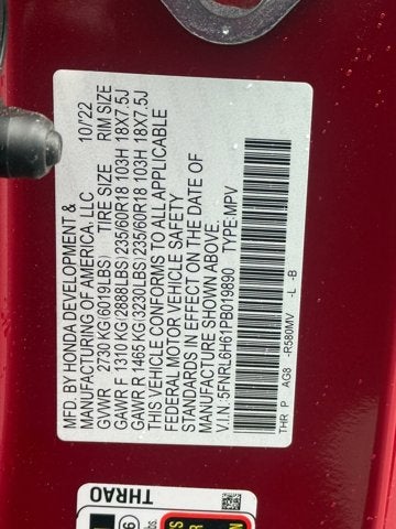 2023 Honda Odyssey EX-L