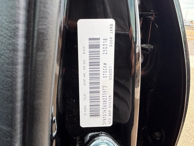 2025 Honda Pilot Sport