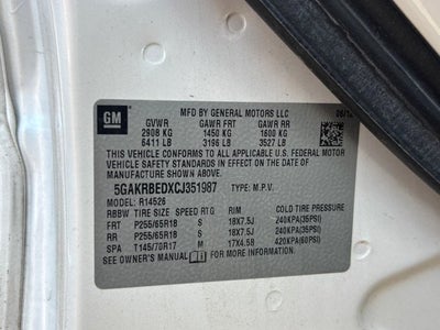 2012 Buick Enclave Convenience