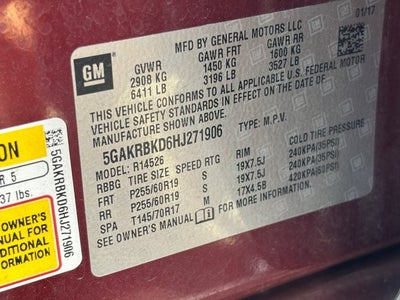 2017 Buick Enclave Leather