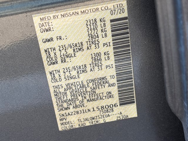 2020 Nissan Murano SV
