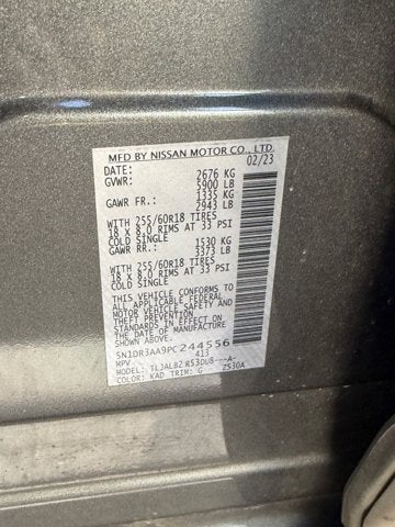 2023 Nissan Pathfinder S