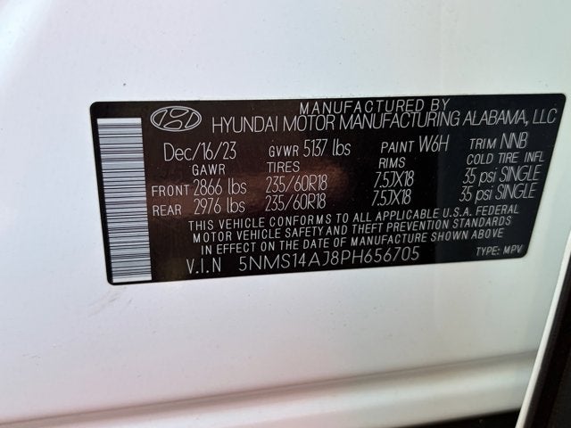 2023 Hyundai Santa Fe SE