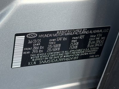 2023 Hyundai Santa Fe SE