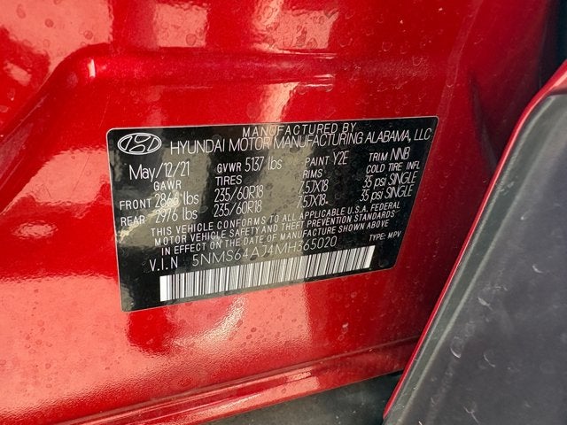 2021 Hyundai Santa Fe SEL