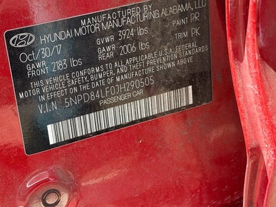 2018 Hyundai Elantra SEL