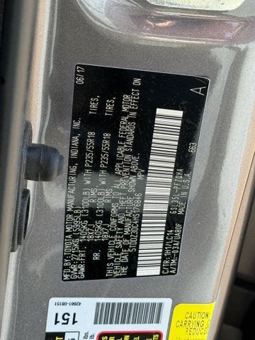 2017 Toyota Sienna Base