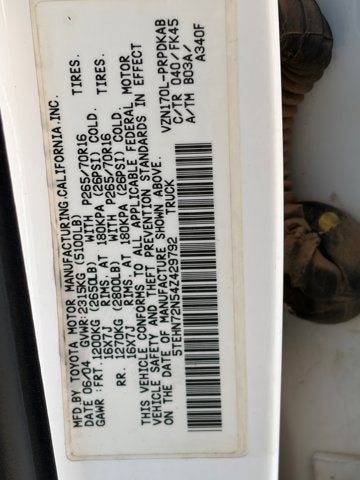 2004 Toyota Tacoma DoubleCab V6 Auto 4WD (Natl)