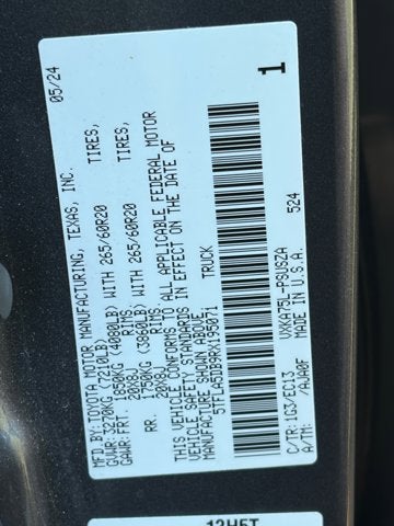 2024 Toyota Tundra 4WD SR5