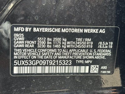 2026 BMW X3 30 xDrive