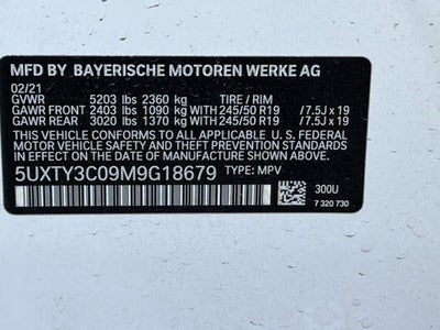 2021 BMW X3 sDrive30i